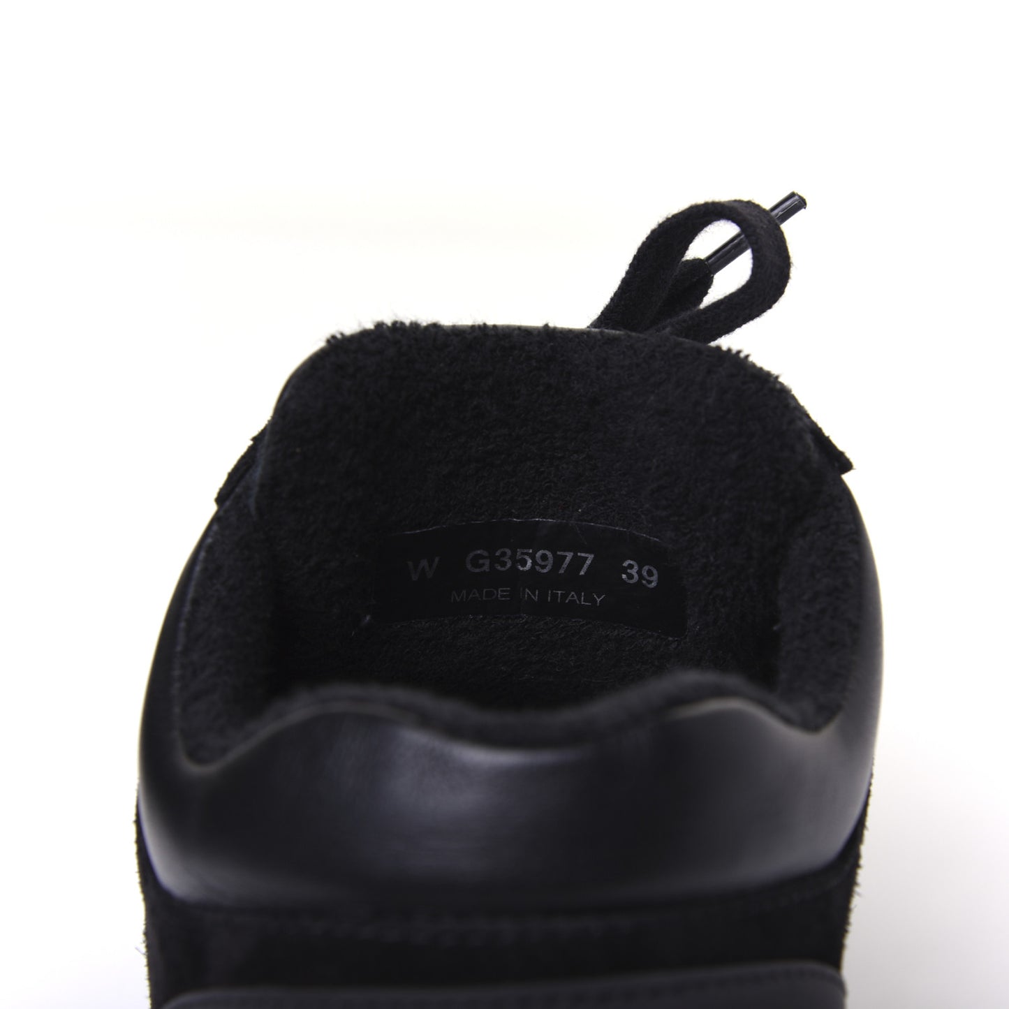 Toile Suede Calfskin CC Sneakers 39 Black