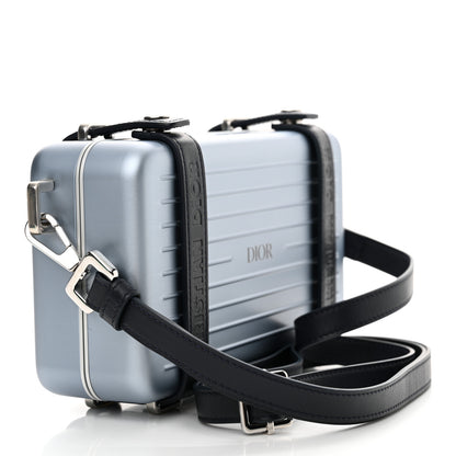 Christian Dior X RIMOWA Aluminum Personal Clutch On Strap Bleu 3 of 10