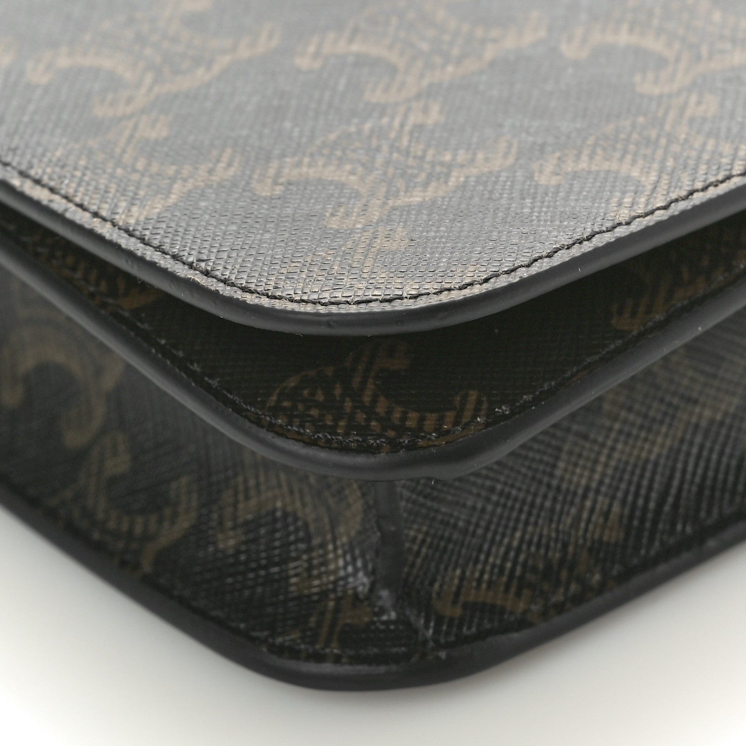 Celine Triomphe Canvas Multipochette Tan 8 of 10