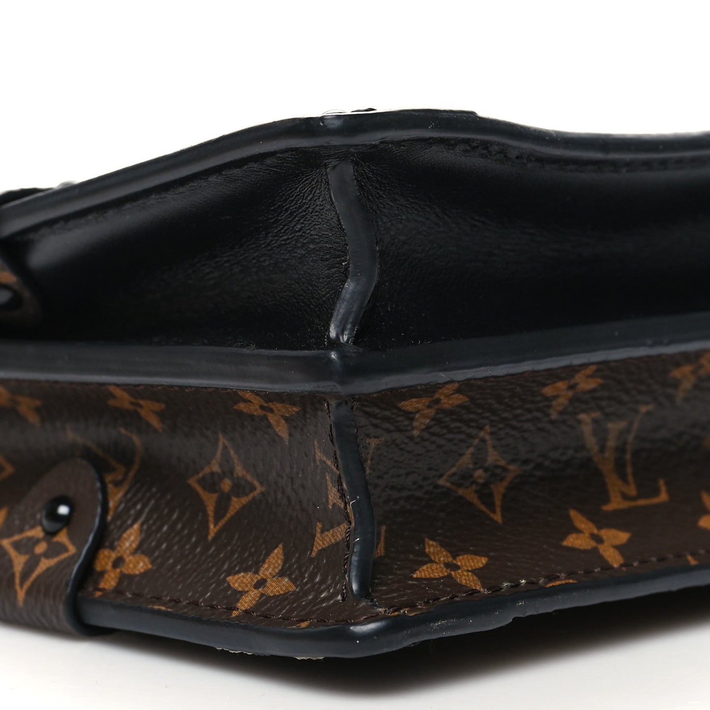 Reverse Monogram Trunk Clutch