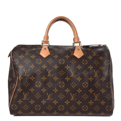 Louis Vuitton Monogram Speedy 35 1 of 10