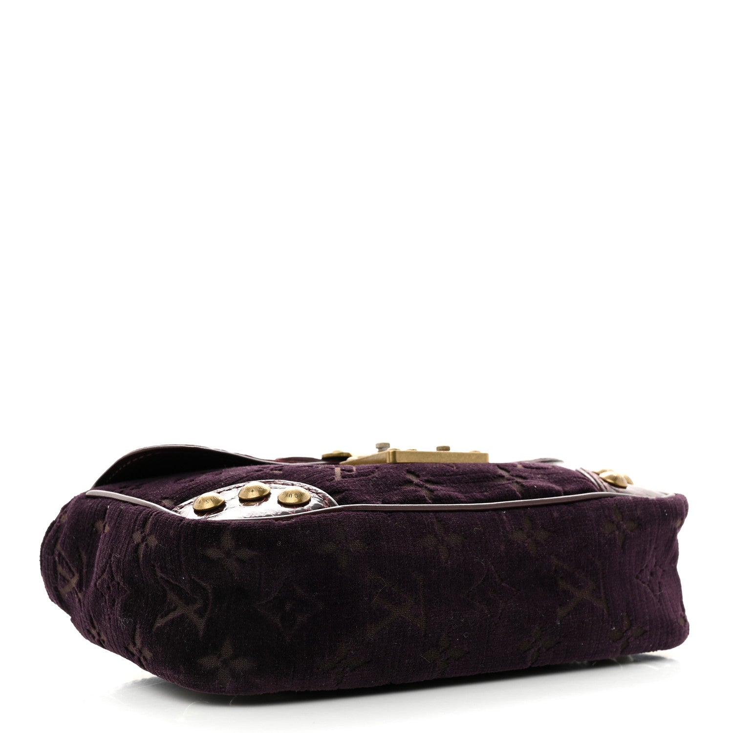 Louis Vuitton Monogram Velours Alligator Irvine 4 of 11