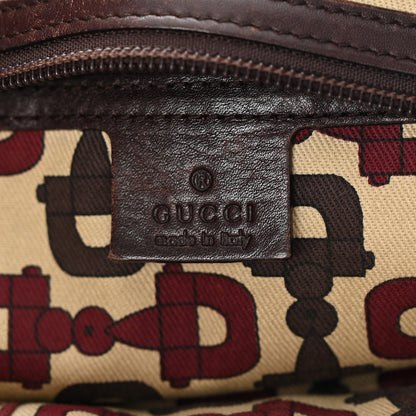Gucci Guccissima Large Punch Tote Chocolate Brown 6 of 11
