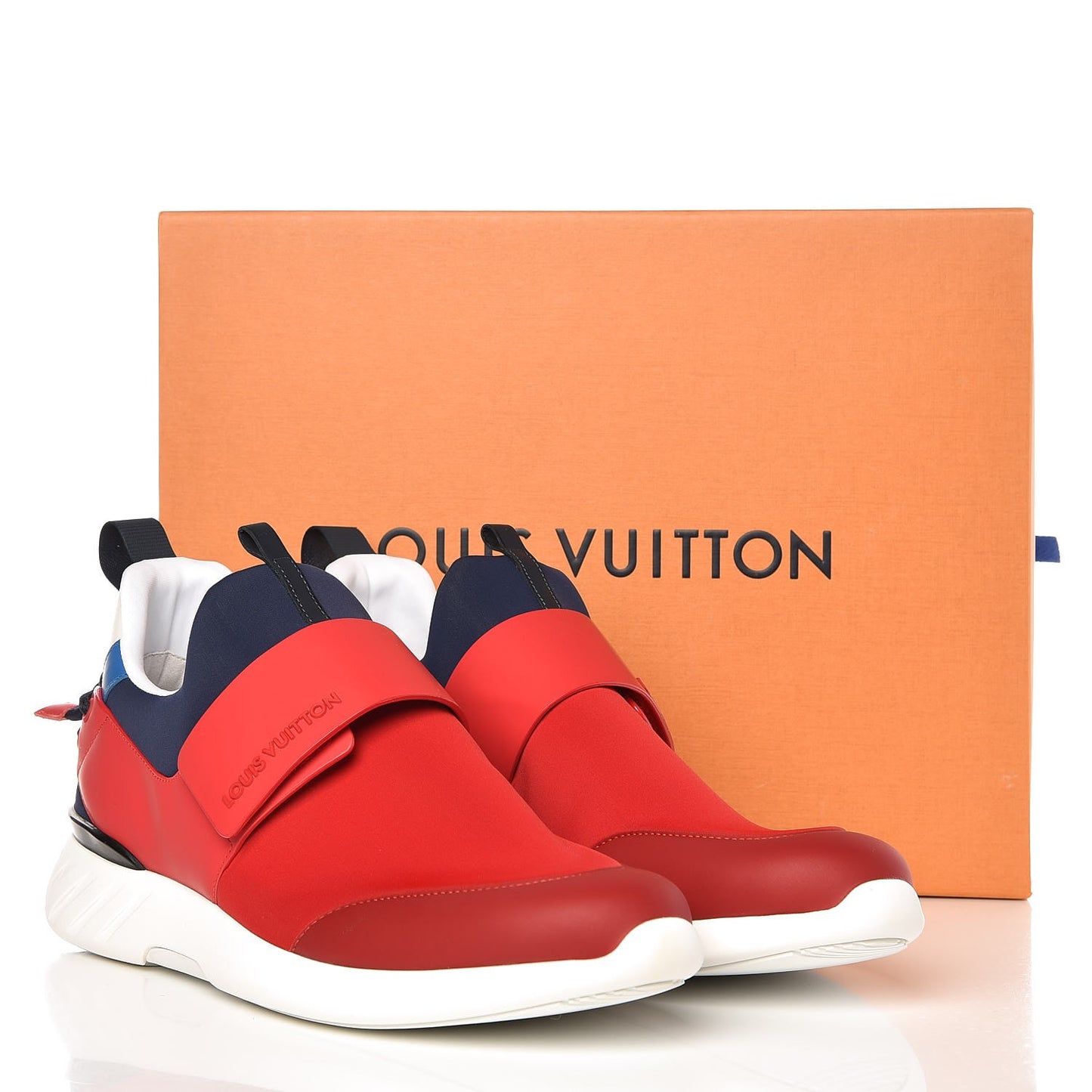 Neoprene America's Cup Reggata Sneakers 11 Red Blue White