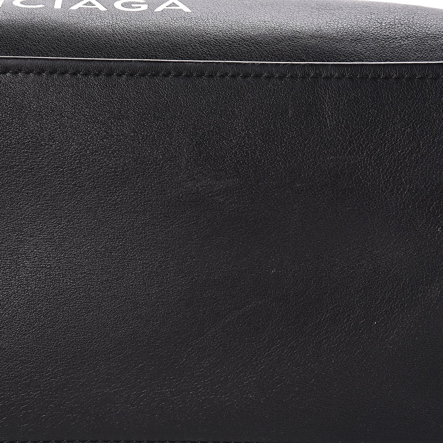 Calfskin M Triangle Duffle Black