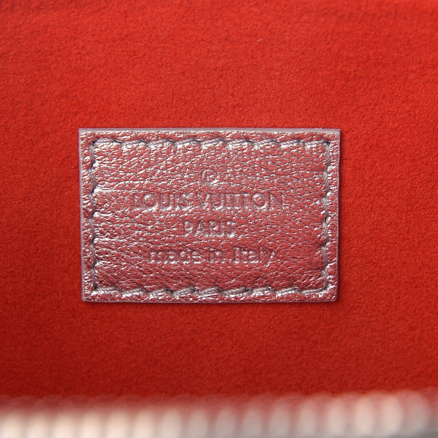 Louis Vuitton Metallic Lambskin Embossed Monogram Coussin PM Silver 6 of 8