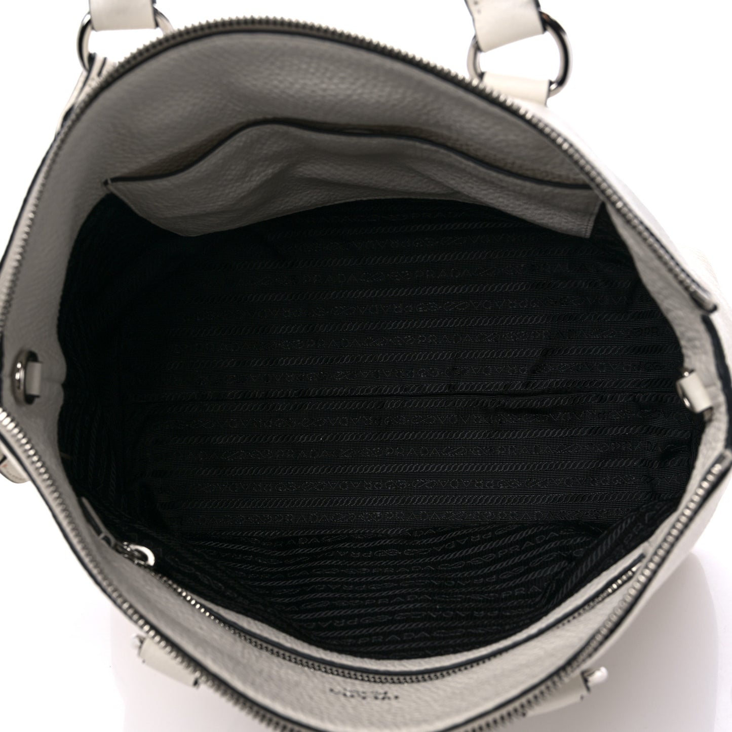 Vitello Phenix Satchel White