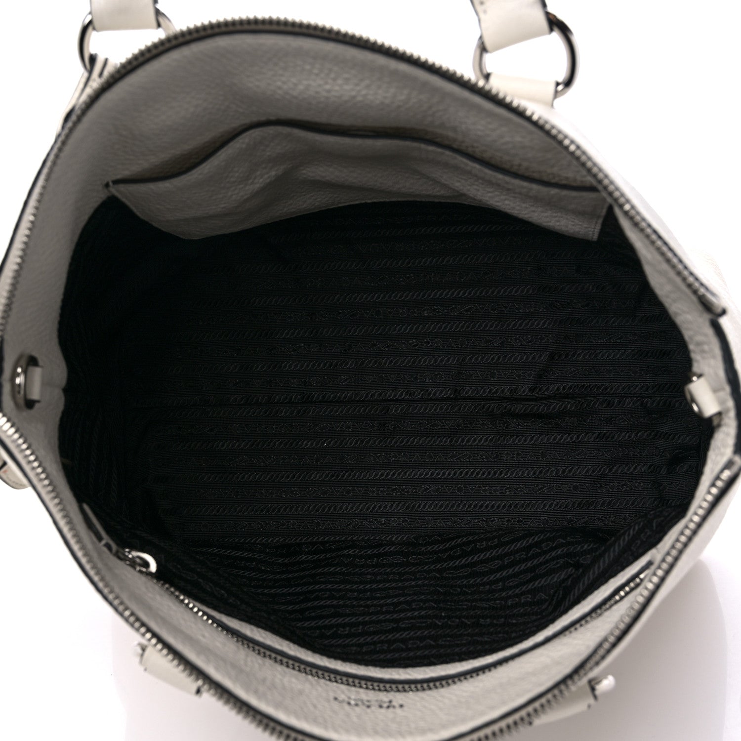 Prada Vitello Phenix Satchel White 5 of 14