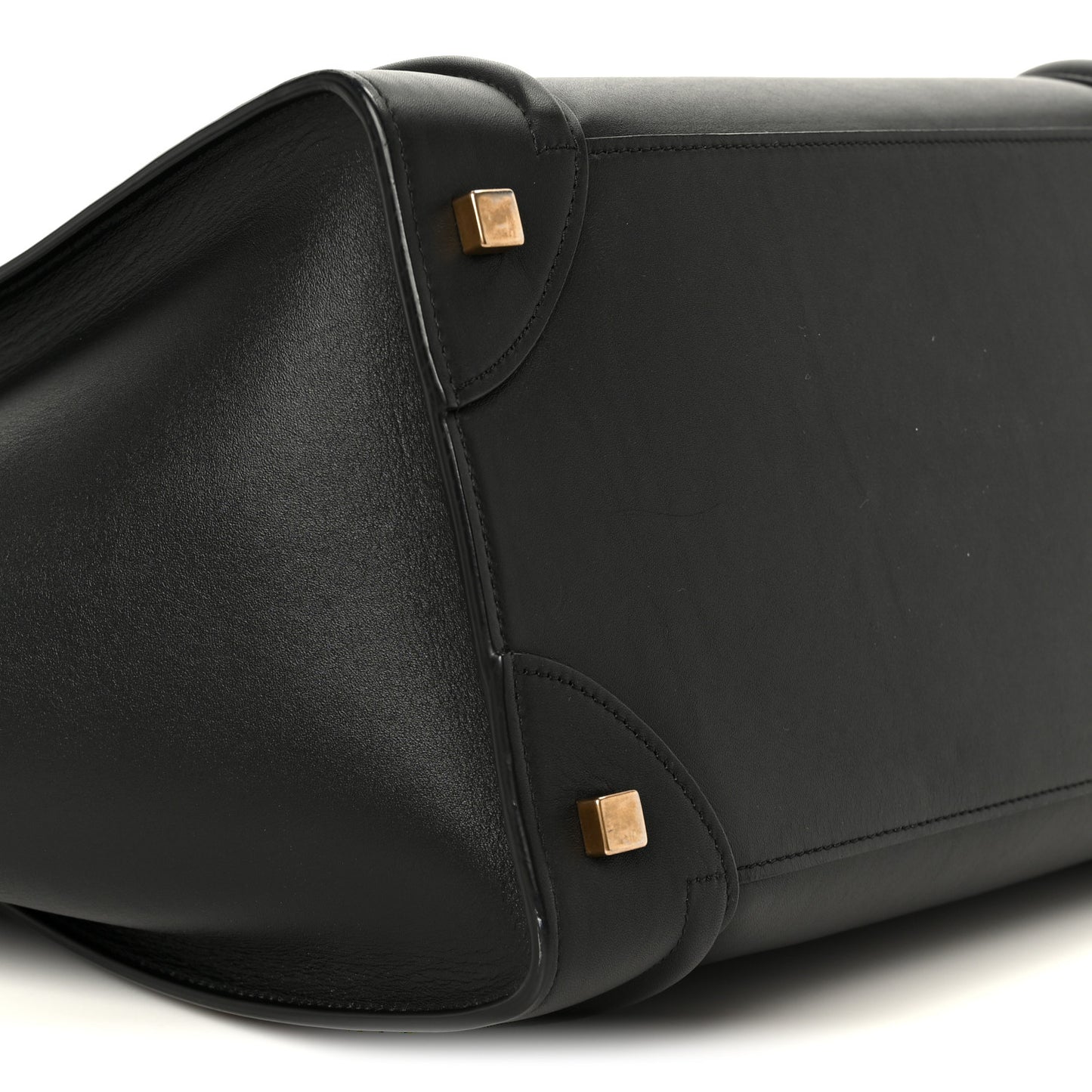 Smooth Calfskin Mini Luggage Black