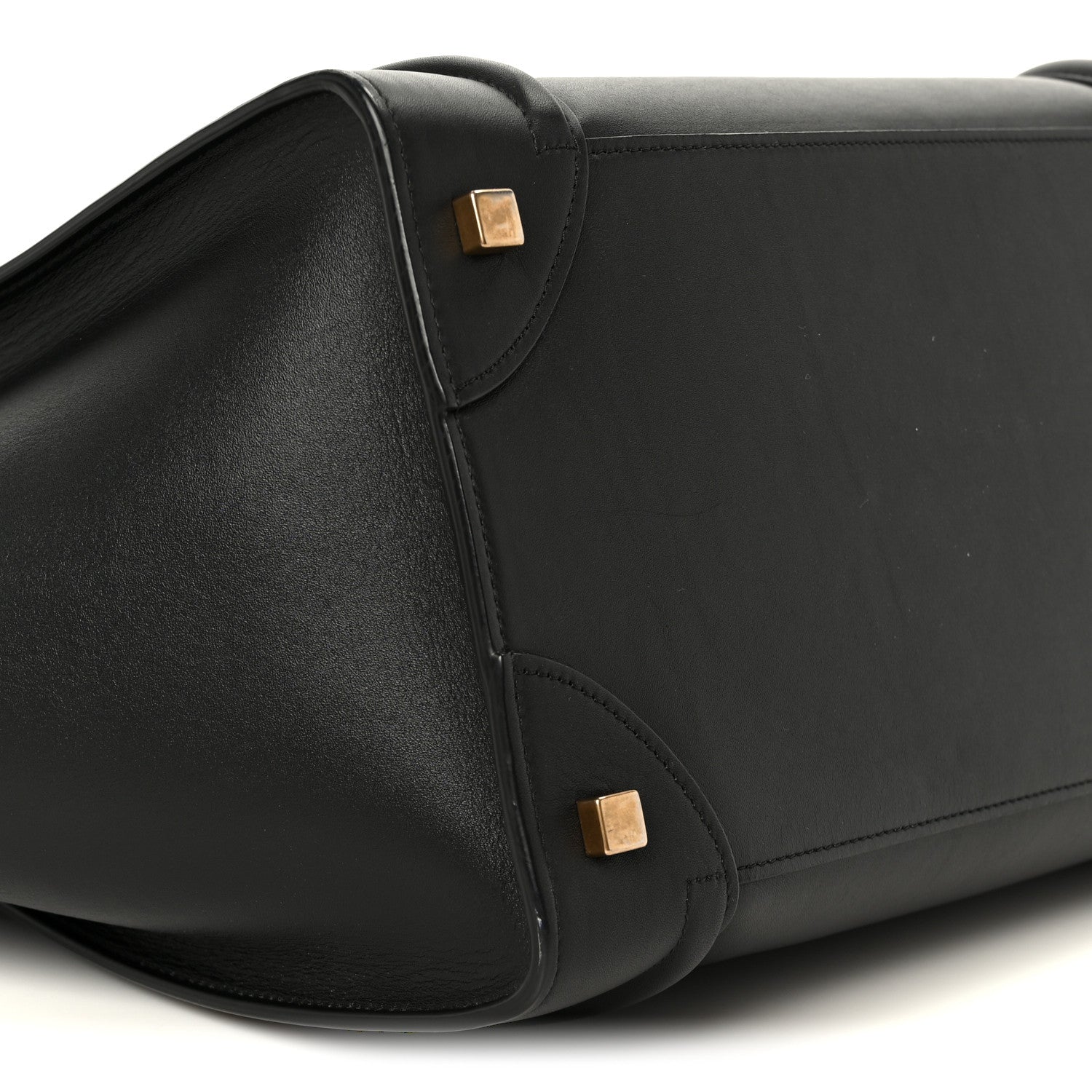 Celine Smooth Calfskin Mini Luggage Black 10 of 11
