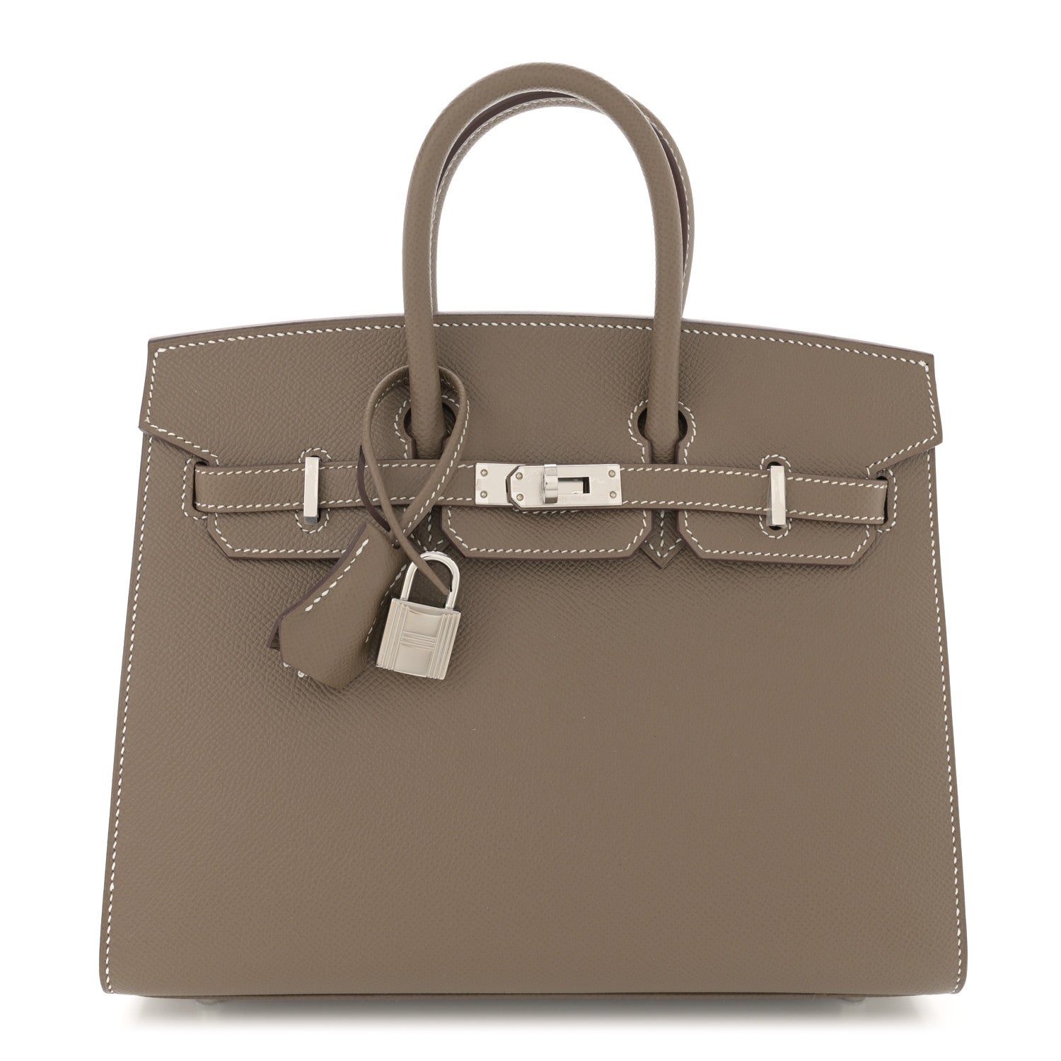 Hermes Epsom Birkin Sellier 25 Etoupe 1 of 11