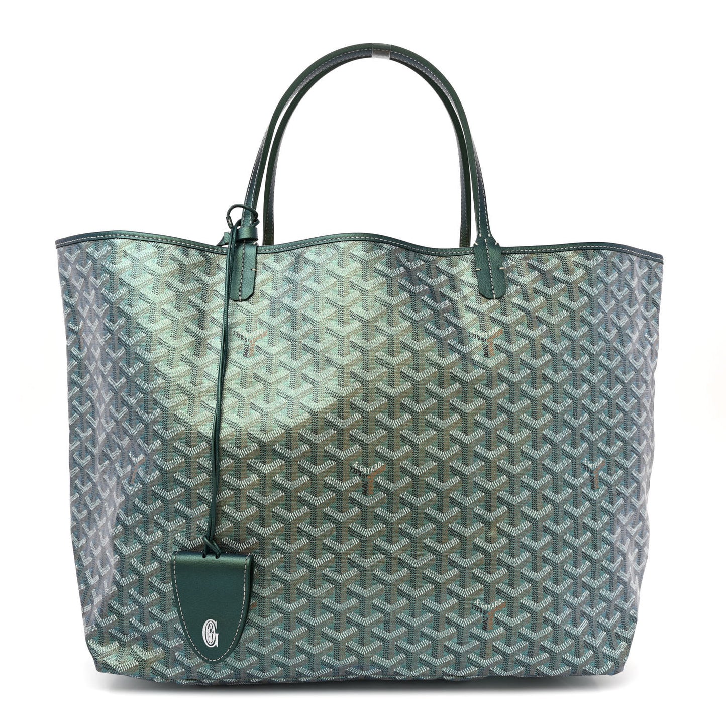 Iridescent Goyardine Saint Louis GM Pearly Green