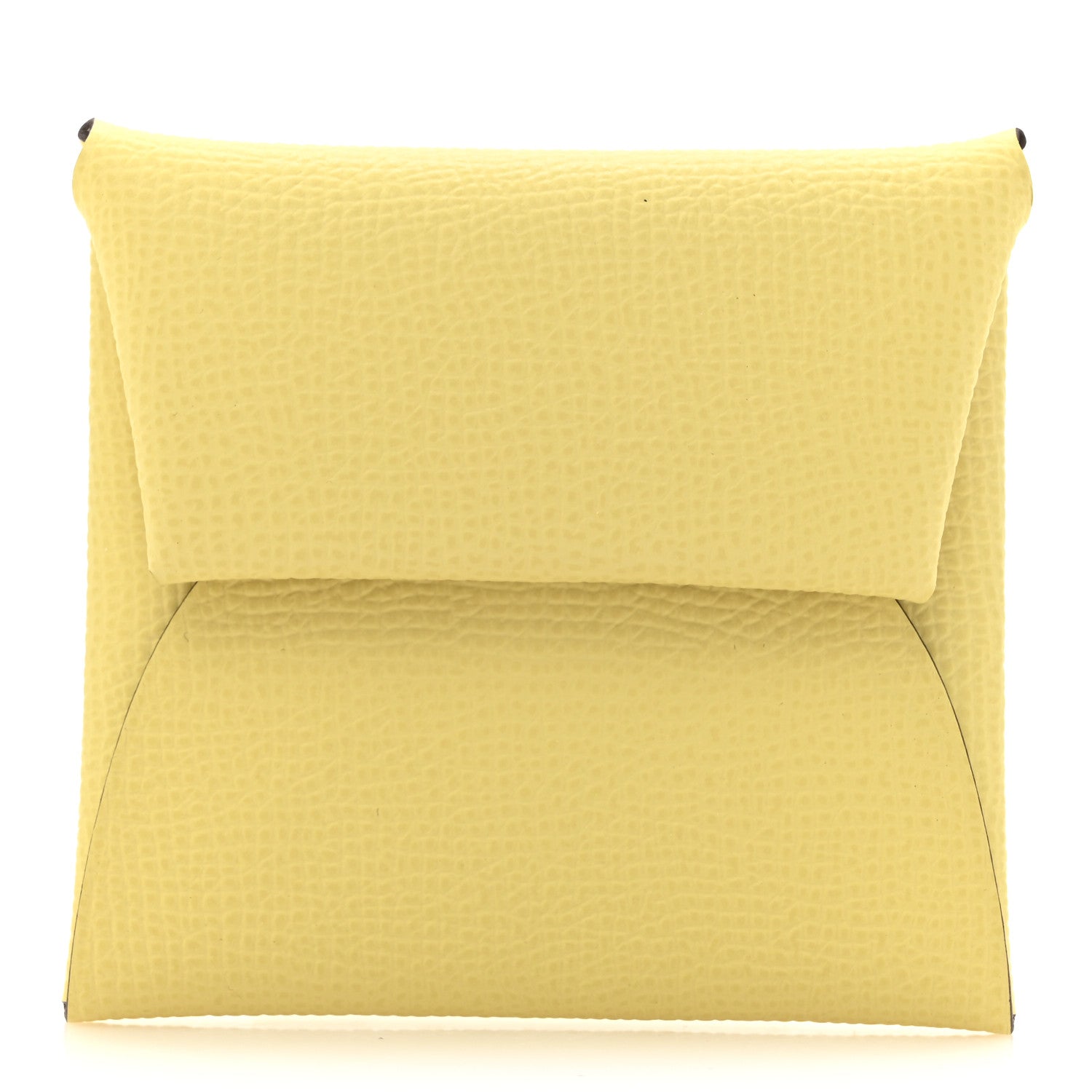 Hermes Epsom Horseshoe Bastia Coin Purse Jaune Poussin Vert Fizz 1 of 8