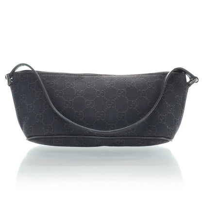 Gucci Monogram Boat Pochette Brown 3 of 11