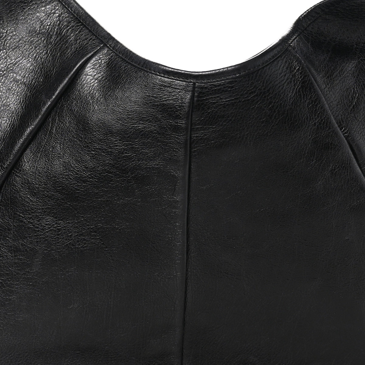 Saint Laurent Buffalo Horn Mombasa Hobo Black 7 of 9