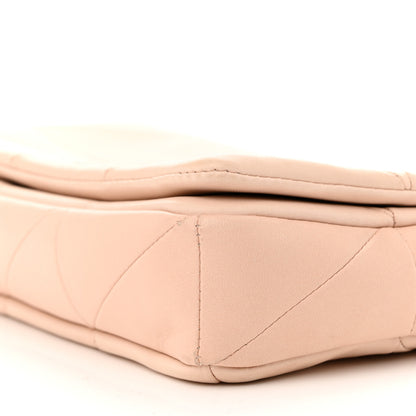Saint Laurent Lambskin Patchwork Monogram Medium Jamie Marble Pink 11 of 13