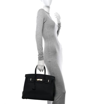 Hermes Togo Birkin 35 Black 3 of 11