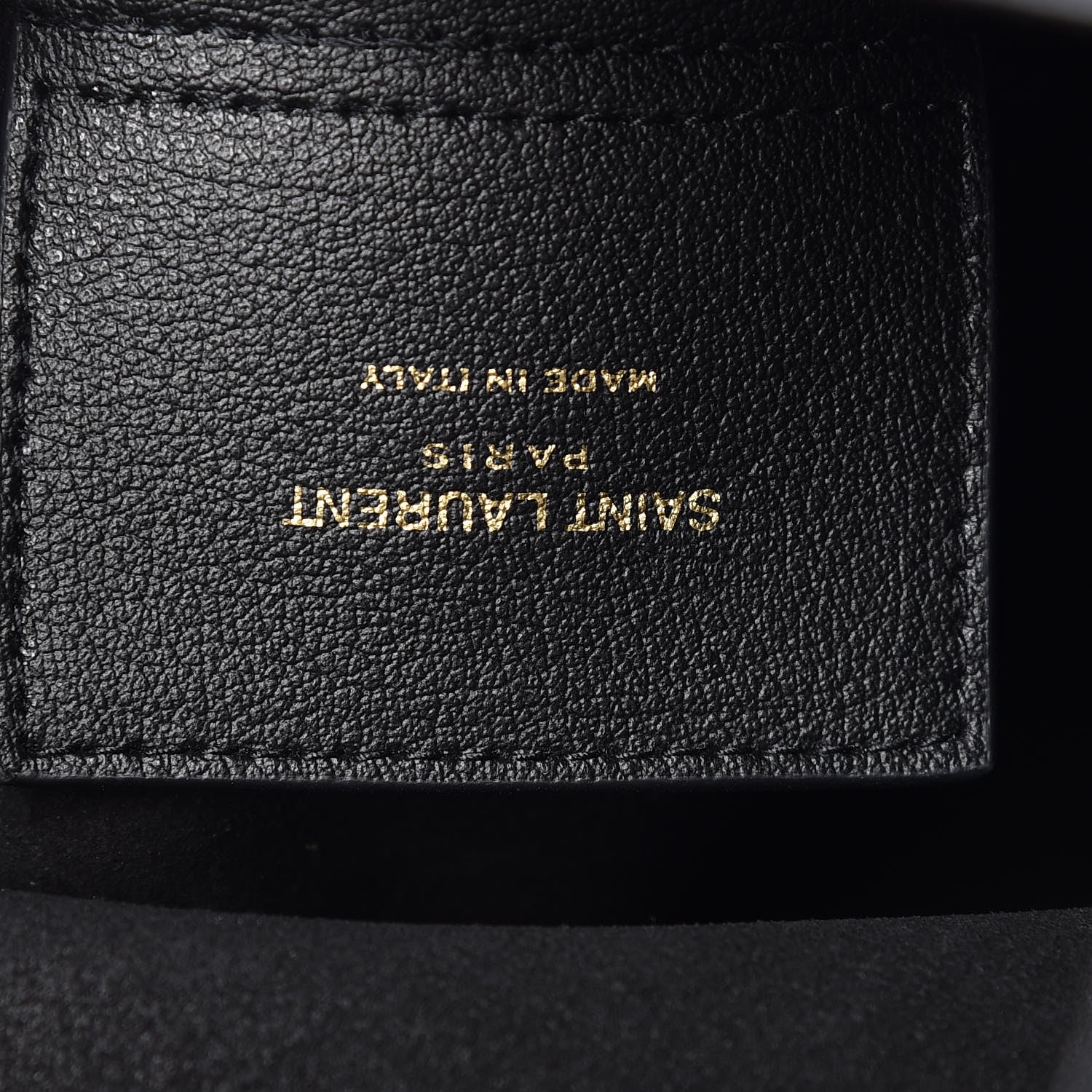 Saint Laurent Calfskin Toy Shopping Tote Black 8 of 11