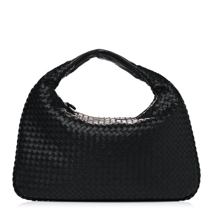 Bottega Veneta Nappa Intrecciato Large Veneta Hobo Black 1 of 9