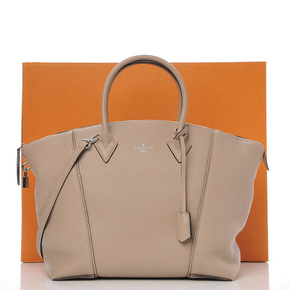 Louis Vuitton Veau Cachemire Soft Lockit MM Galet 12 of 12