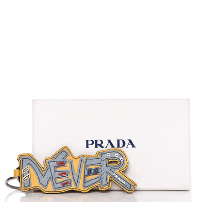 Prada Saffiano Never Trick Key Ring 4 of 4
