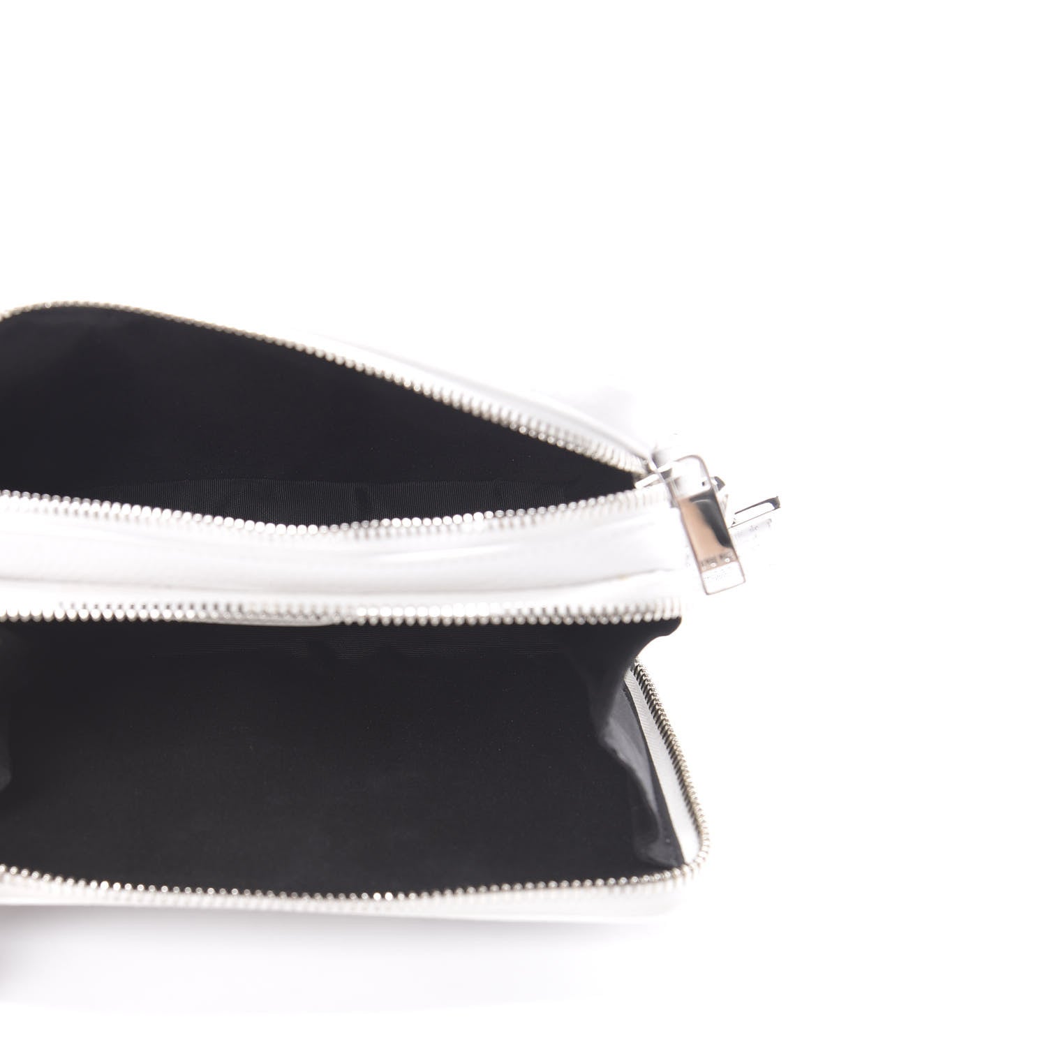 Christian Dior X DANIEL ARSHAM Grained Calfskin Newspaper Messenger White 5 of 14