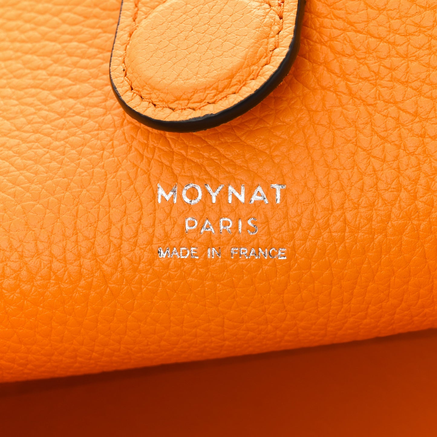 Taurillon Blush Duo Cabas BB Tote Greige Mandarine