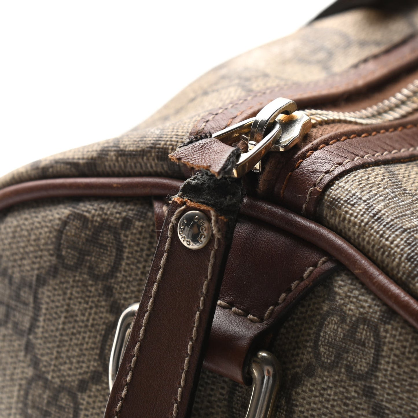 GG Plus Monogram Medium Joy Boston Brown