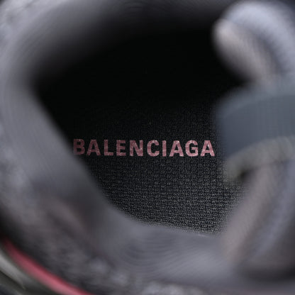 Balenciaga Mesh Rubber Tri-Color Womens Track Sneakers 37 Dark Grey Pink Grey 6 of 9