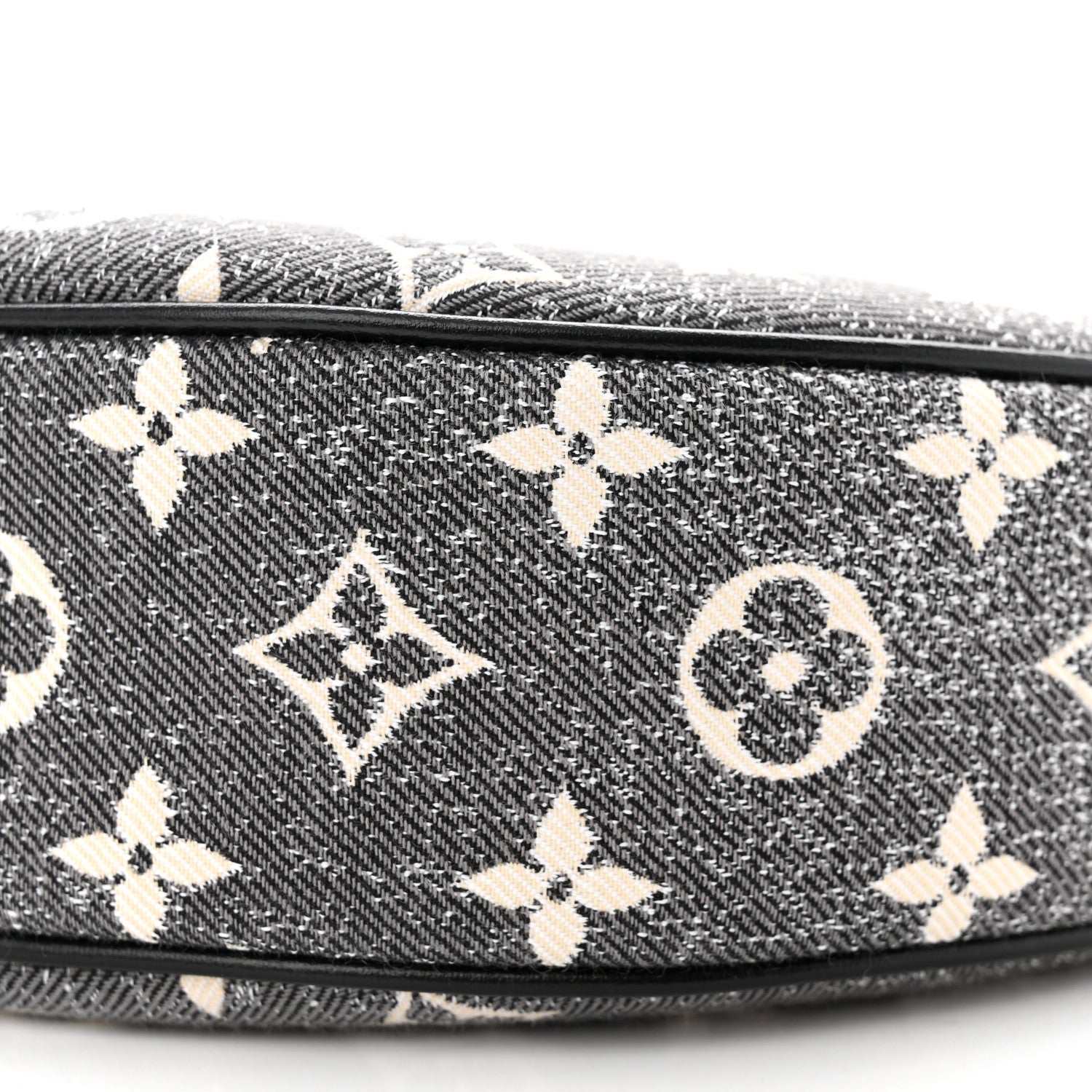 Louis Vuitton Monogram Jacquard Denim Loop Black 9 of 10