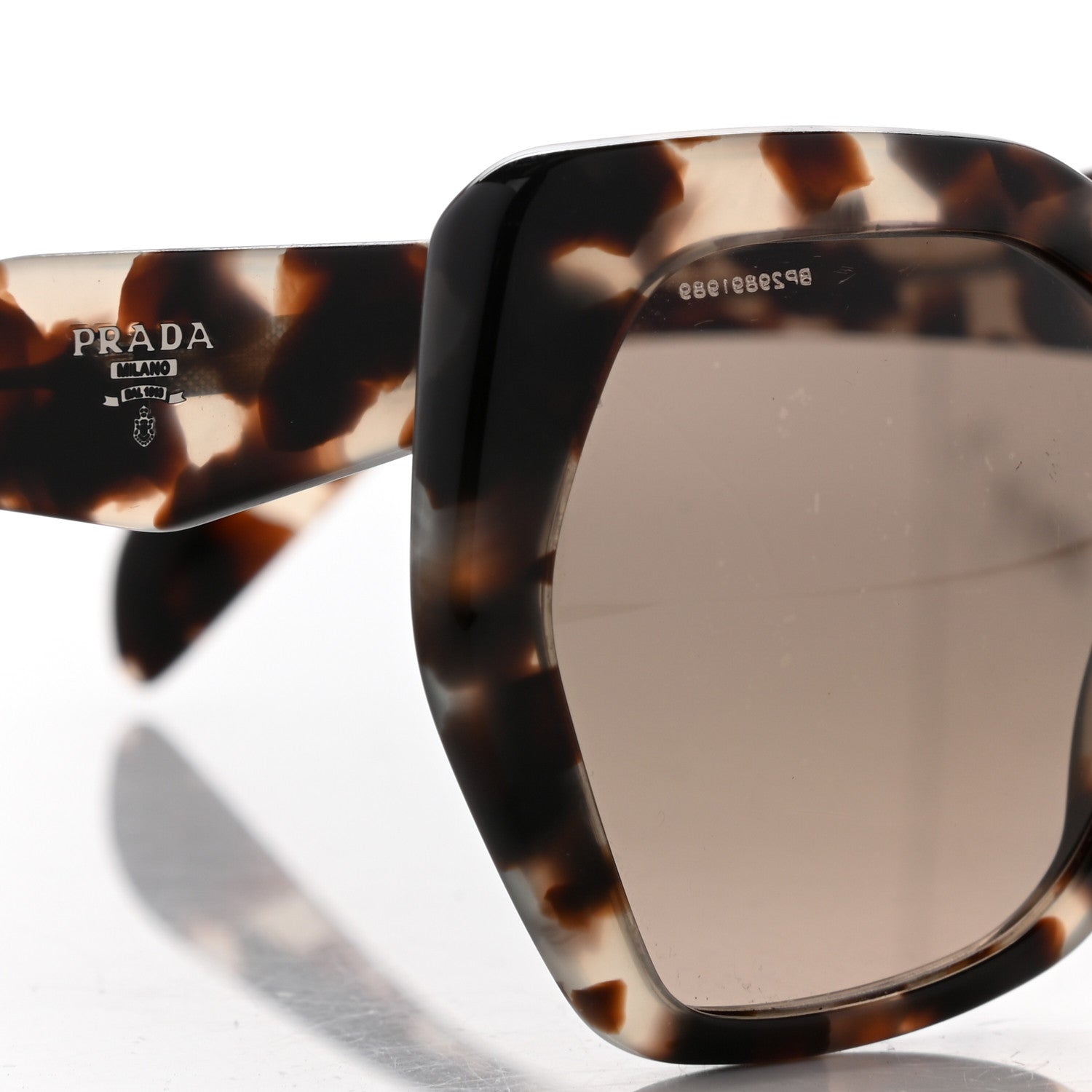 Prada Sunglasses SPR 16R Tortoise Grey 5 of 8