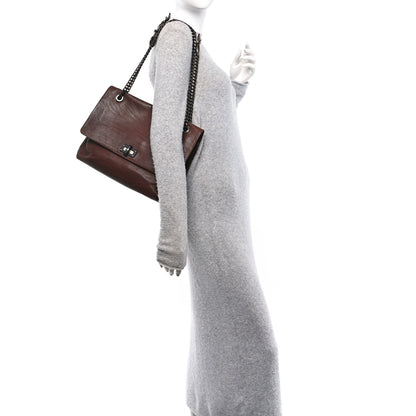 Lanvin Calfskin Medium Happy Shoulder Bag Brown 2 of 9