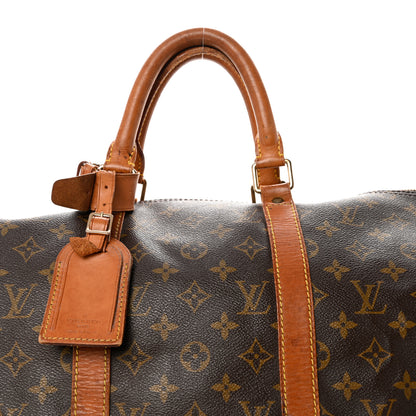 Louis Vuitton Monogram Keepall Bandouliere 55 5 of 13