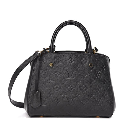 Louis Vuitton Empreinte Montaigne BB Black 1 of 9