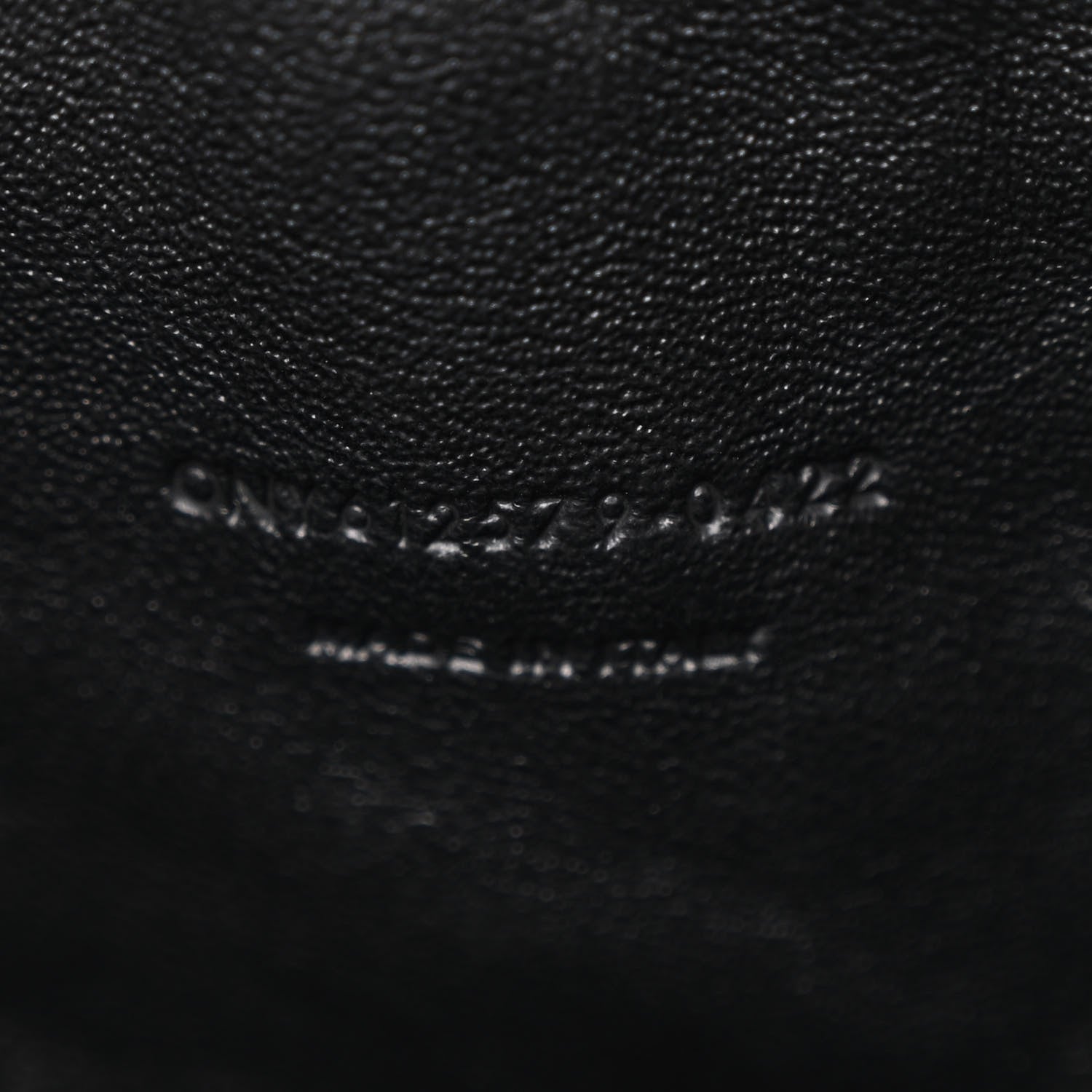 Saint Laurent Grain De Poudre Matelasse Monogram Mini Lou Camera Bag Black 7 of 11