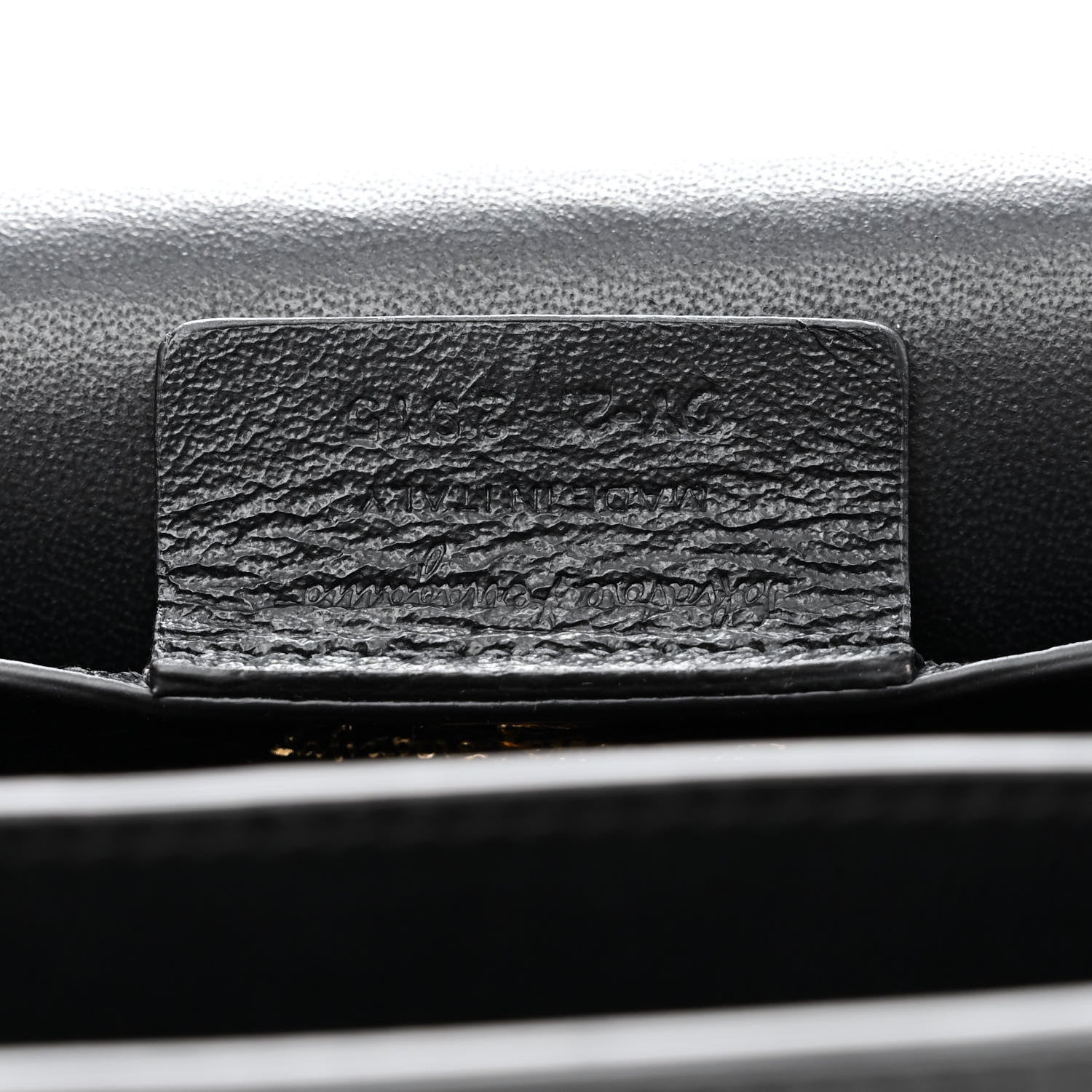 Salvatore Ferragamo Calfskin Trapezio Crossbody Black 7 of 10