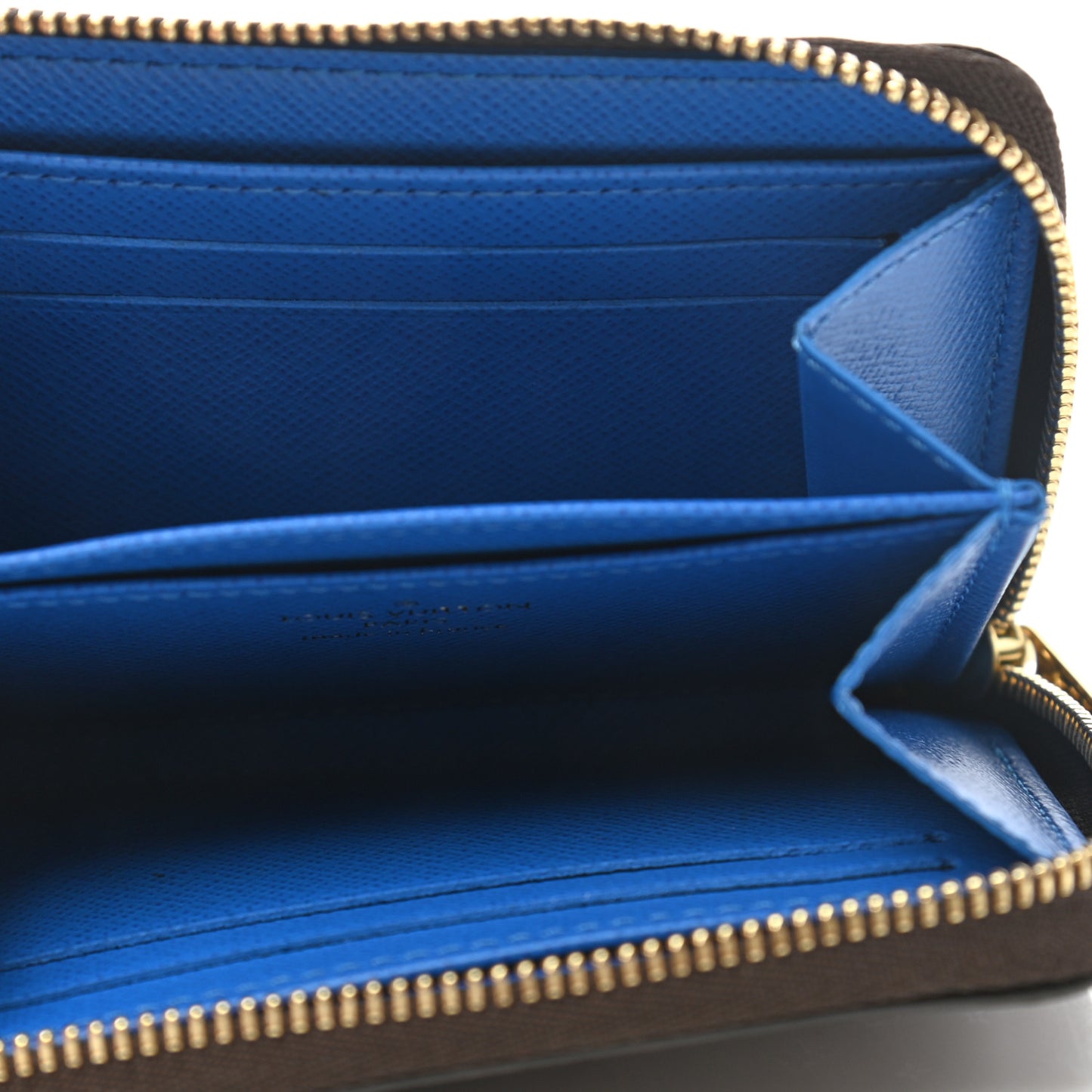 Damier Ebene 2019 Christmas Animation Zippy Coin Purse Blue
