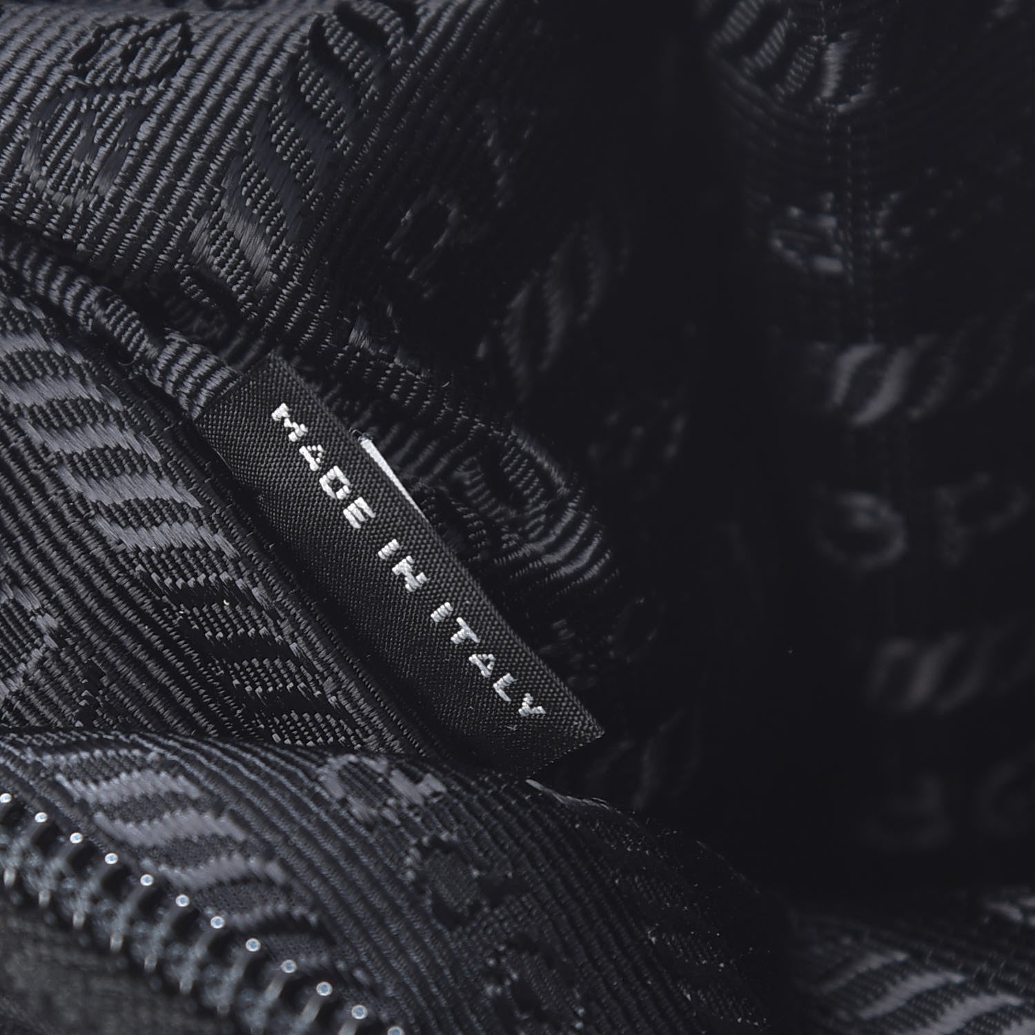 Prada Tessuto Nylon Mini Re-Edition 2000 Bag Black 7 of 11