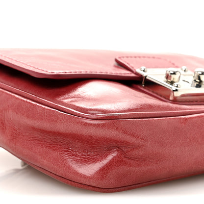 Miu Miu Vitello Shine Crossbody Bruyere 9 of 17