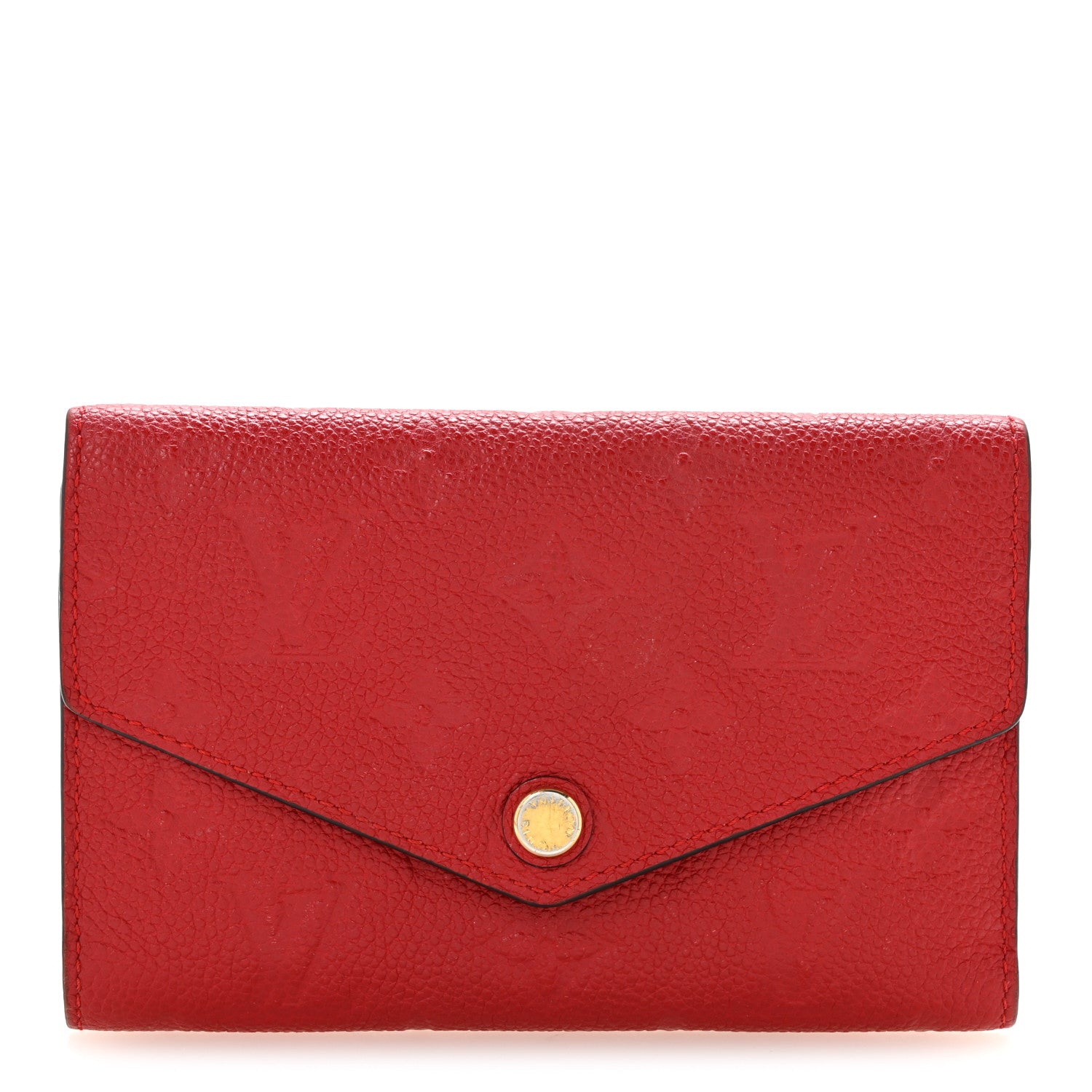 Louis Vuitton Empreinte Compact Curieuse Wallet Cherry 1 of 11