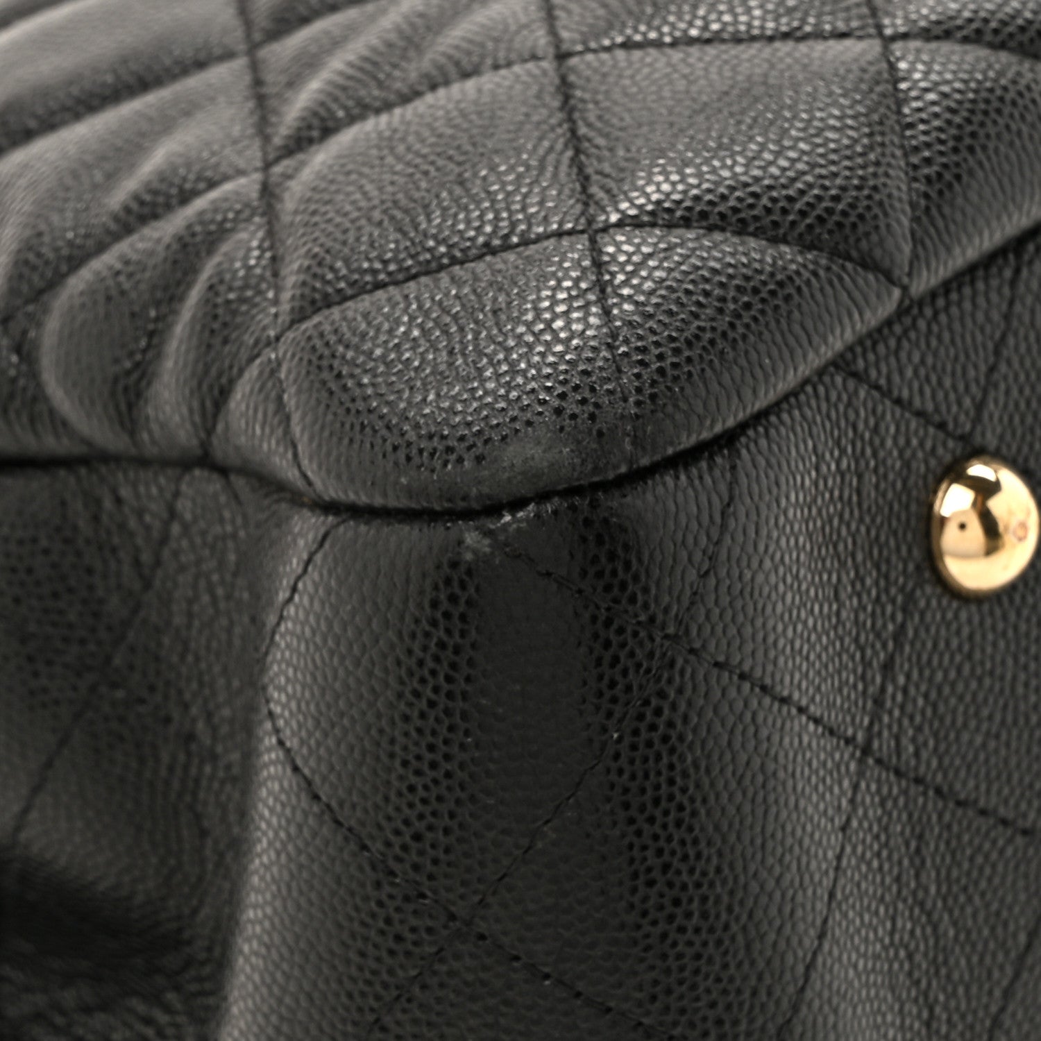 Chanel Caviar Quilted Large Shopping Tote Black 13 of 16