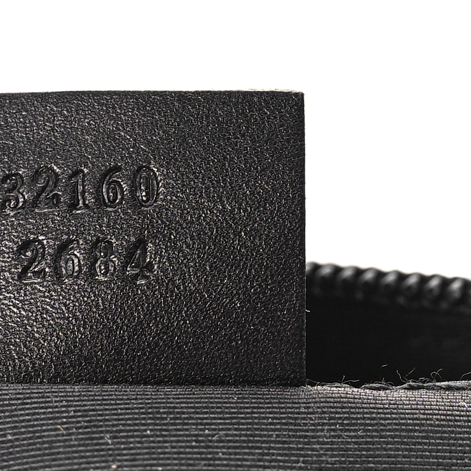 Gucci Denim Monogram Pochette Black 6 of 8