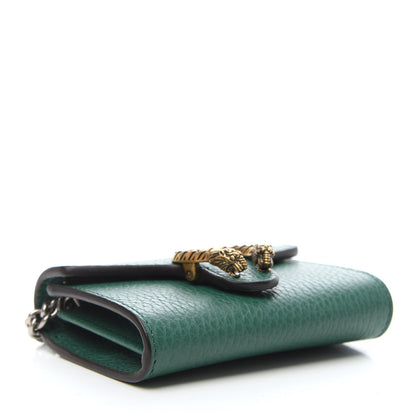 Gucci Calfskin Dionysus Coin Purse Emerald 4 of 6