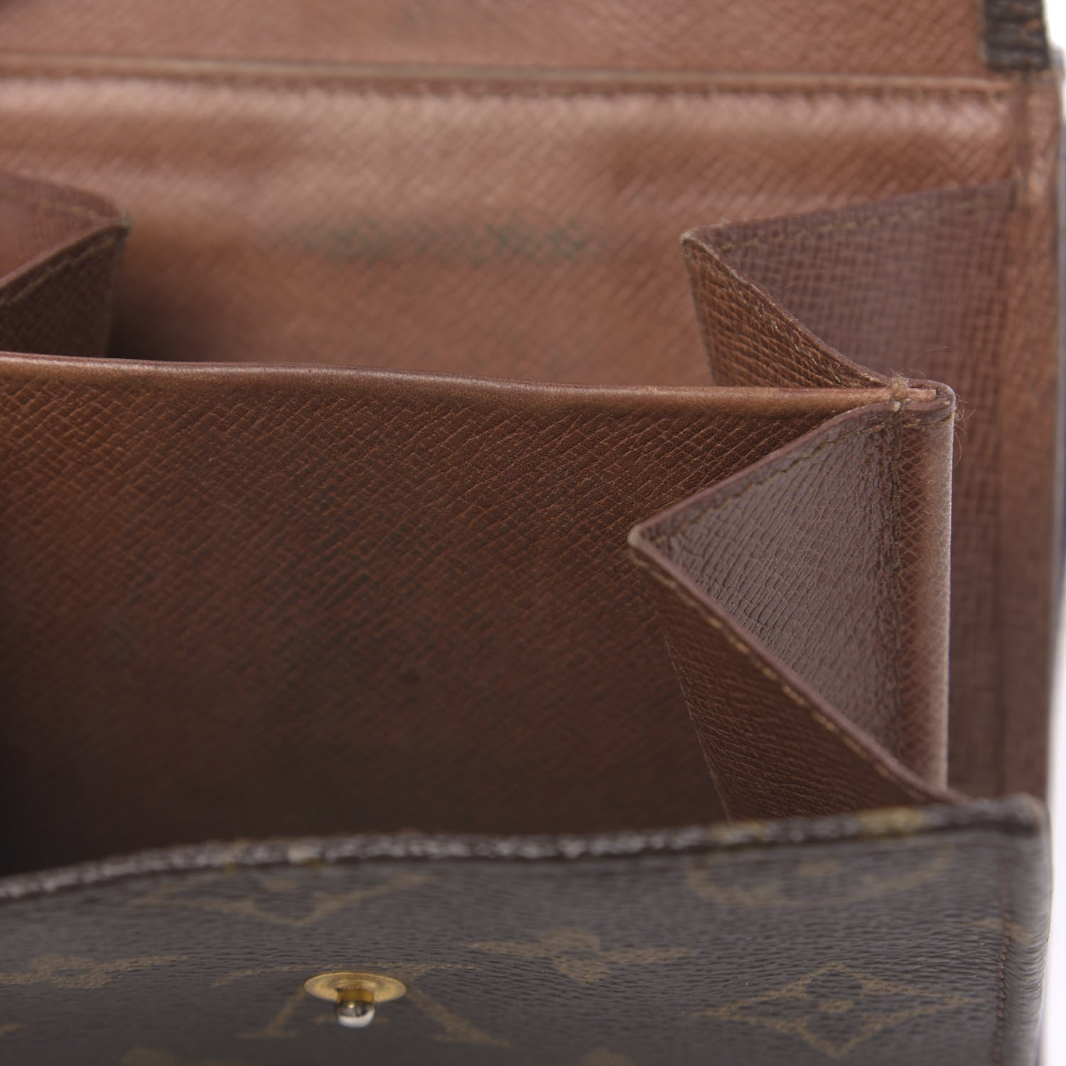 Louis Vuitton Monogram Porte-Monnaie Billets Wallet 11 of 12