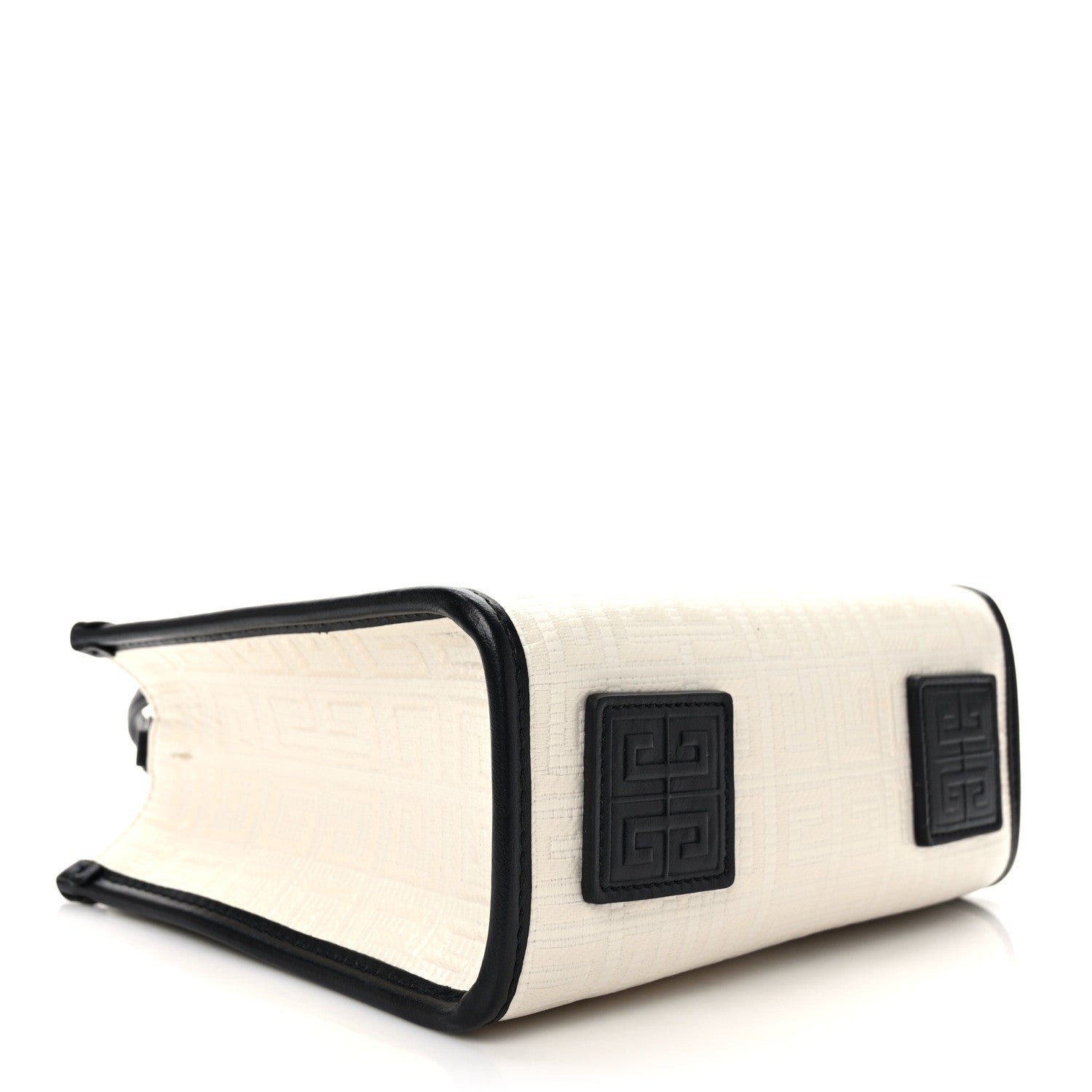 Givenchy Canvas Mini G-Tote White Black 4 of 8