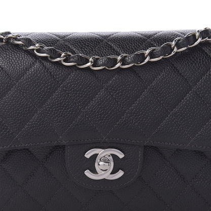 Chanel Caviar Quilted Small Double Flap Black 10 of 11