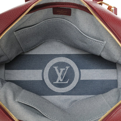 Louis Vuitton Taurillon Dora Ultra Soft MM Bordeaux 6 of 8