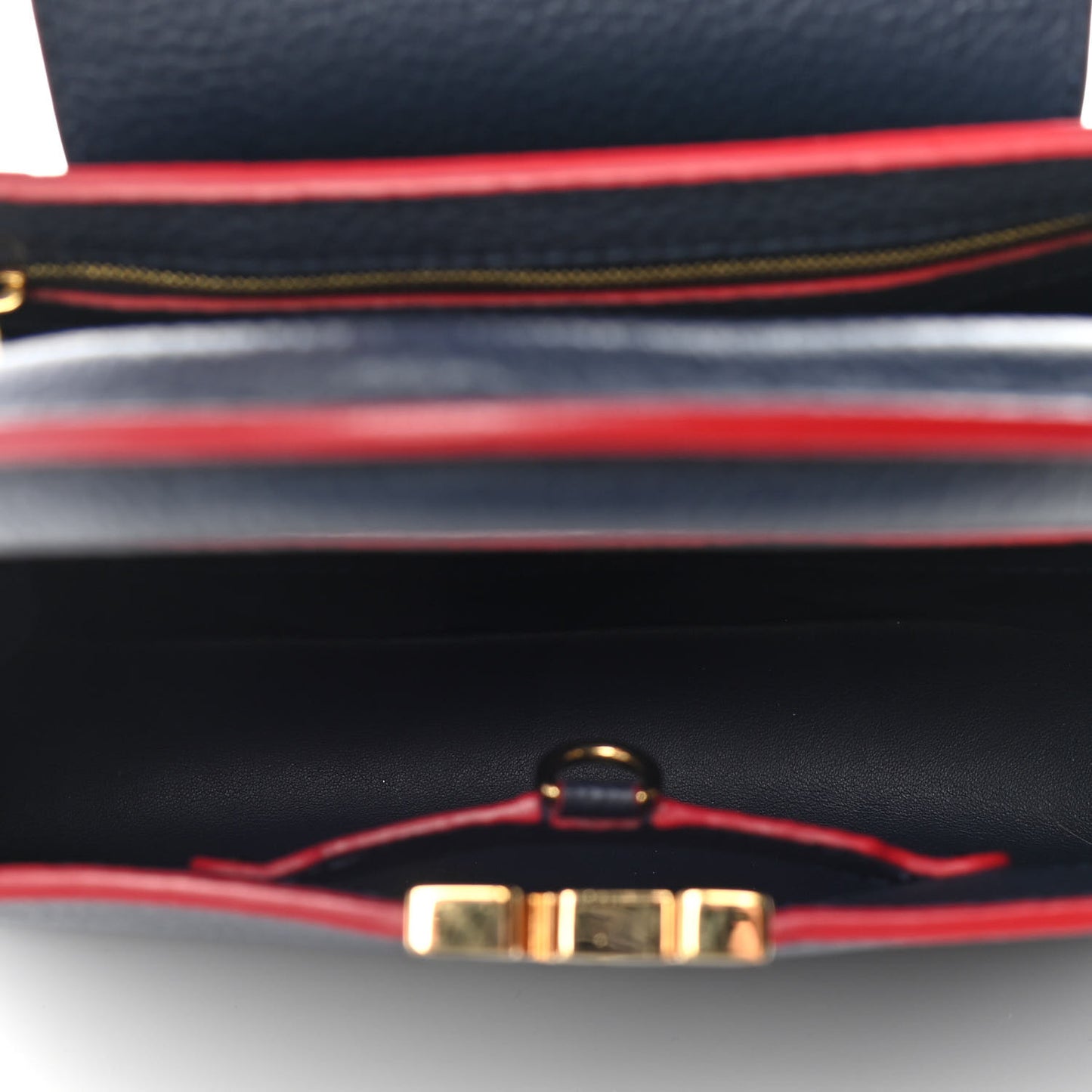 Taurillon Capucines BB Marine Rouge