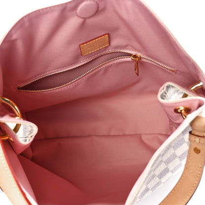 Louis Vuitton Damier Azur Graceful PM Rose Ballerine 5 of 11