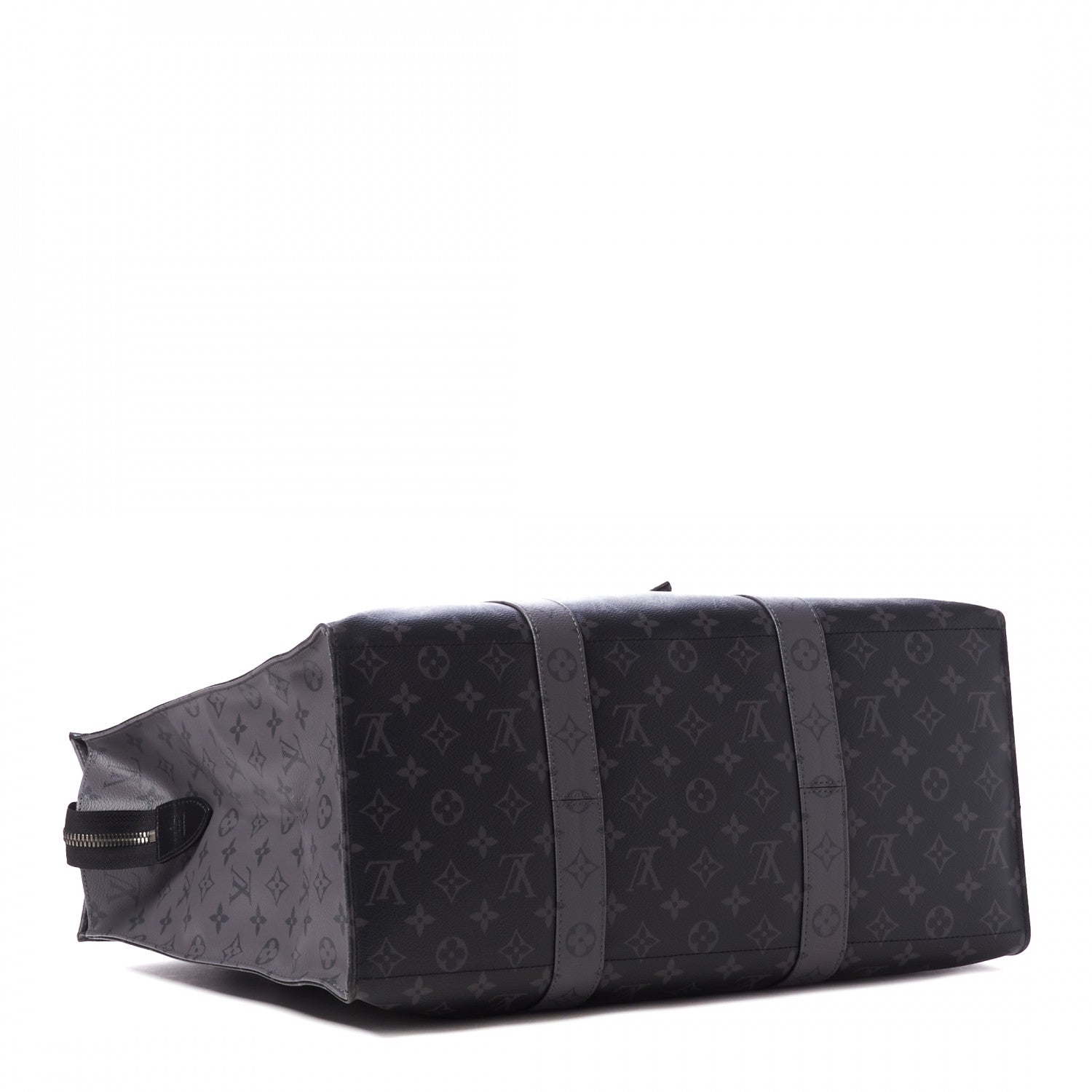 Louis Vuitton Monogram Eclipse Cabas Zippe GM Black 3 of 8